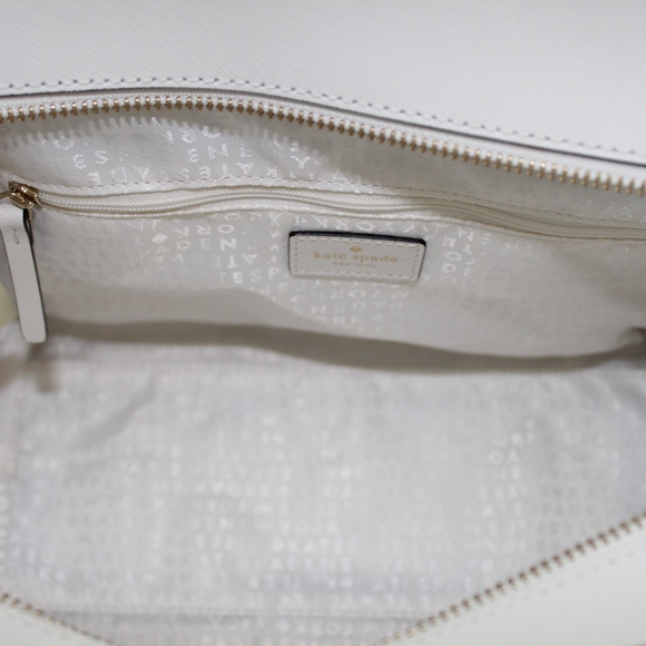 kate spade off white and cream handbag - Picture 3 of 5